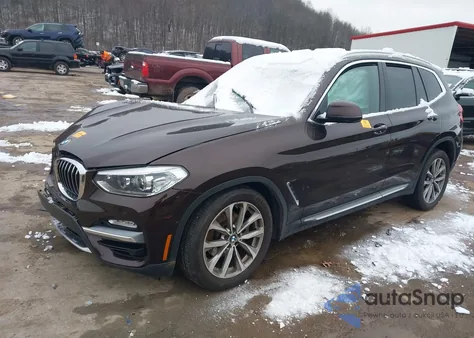2019 BMW X3 xDrive30I z USA, uszkodzony, nr VIN 5UXTR9C58KLD95434